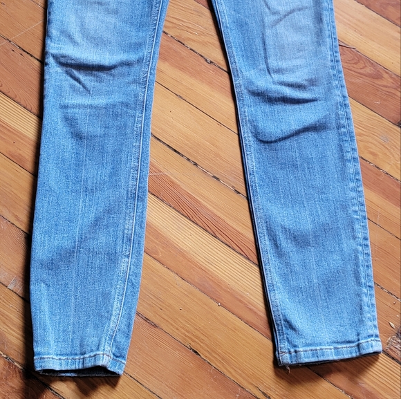 Reformation Harper Ultra High Rise Skinny Jean in Cyprus Color Sz 25 - Picture 5 of 13